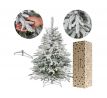 CT0222 LUXUSNÝ ZASNEŽENÝ SMREK 120 CM