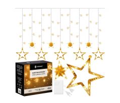 CL4133 HVIEZDNA ZÁCLONA 138 LEDS