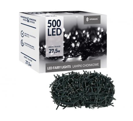 CL0543 VIANOČNÉ OSVETLENIE FLASH 500 LED