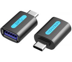 Vention USB-C to USB 3.0 Female OTG Adaptér Black PVC Type