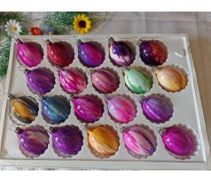 Sada 20 ks mramorovaných vajíčok